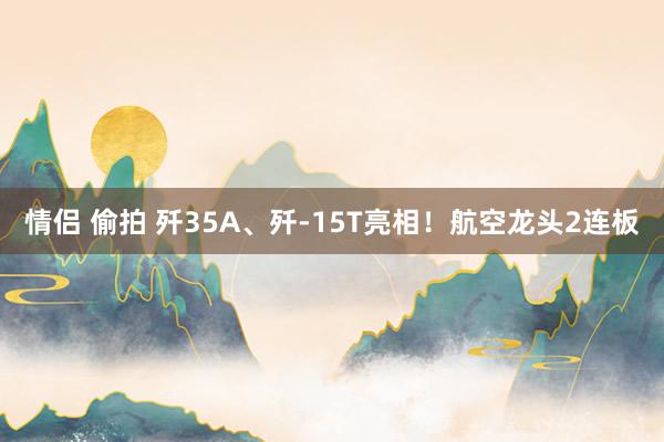 情侣 偷拍 歼35A、歼-15T亮相！航空龙头2连板